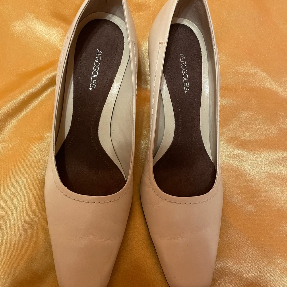 AEROSOLES Blush Square-Toe Comfort Flats